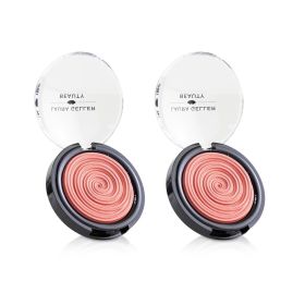 LAURA GELLER - Baked Gelato Swirl Blush Duo Pack - # Papaya 2x5g/0.17oz