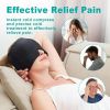 Gel Hot Cold Therapy Headache Pain Relief Cap 360° Massage Migraine Relief Hat Reusable Ice Head Wrap for Headache and Puffy Eyes
