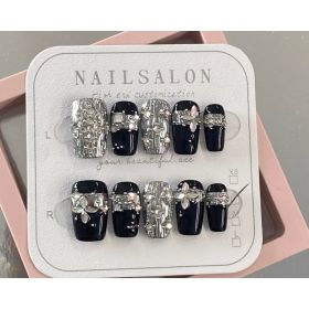 Press On Nails T076 (Option: 10 pieces)